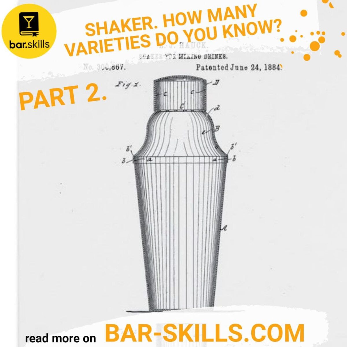 SHAKER. HOW MANY VARIETIES DO YOU KNOW