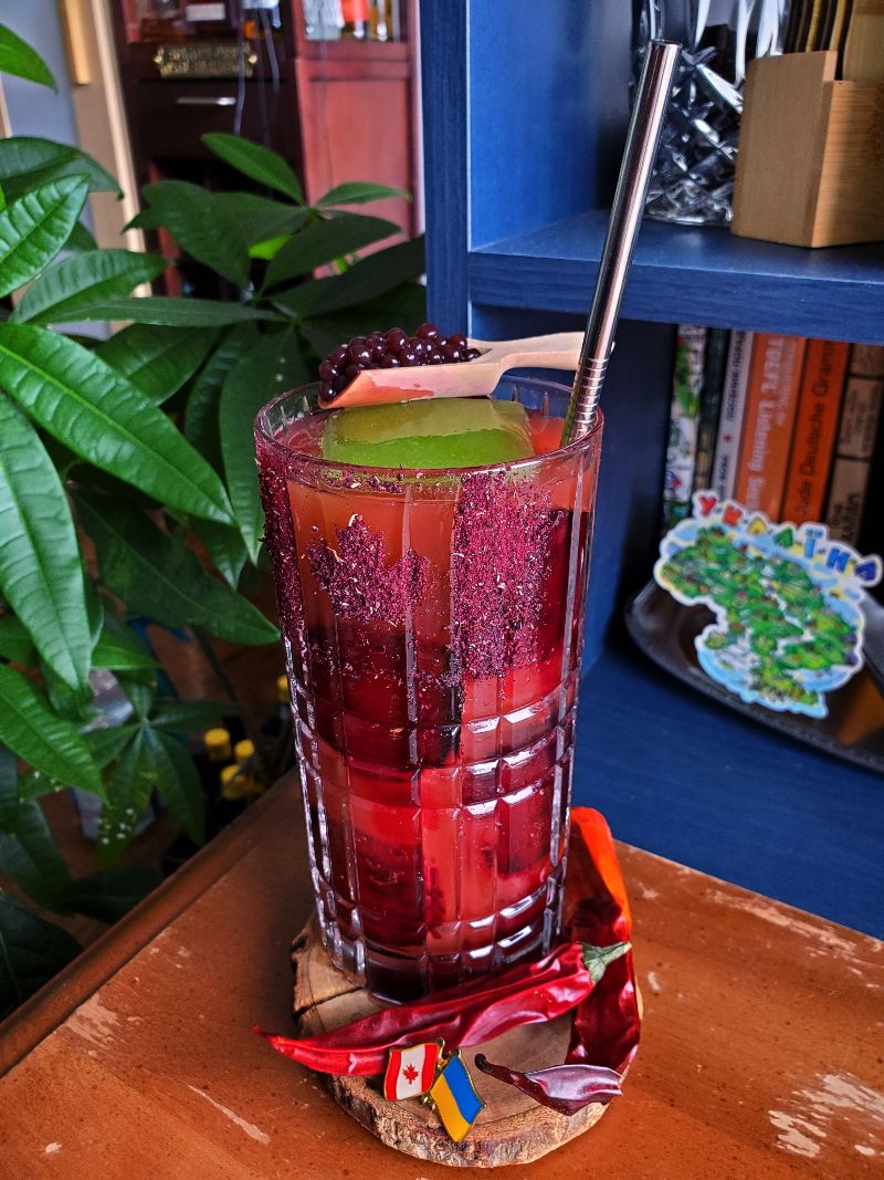 The Eco-Caesar cocktail