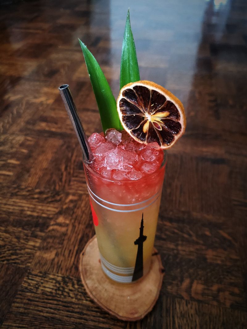 Toronto Sunrise signature cocktail