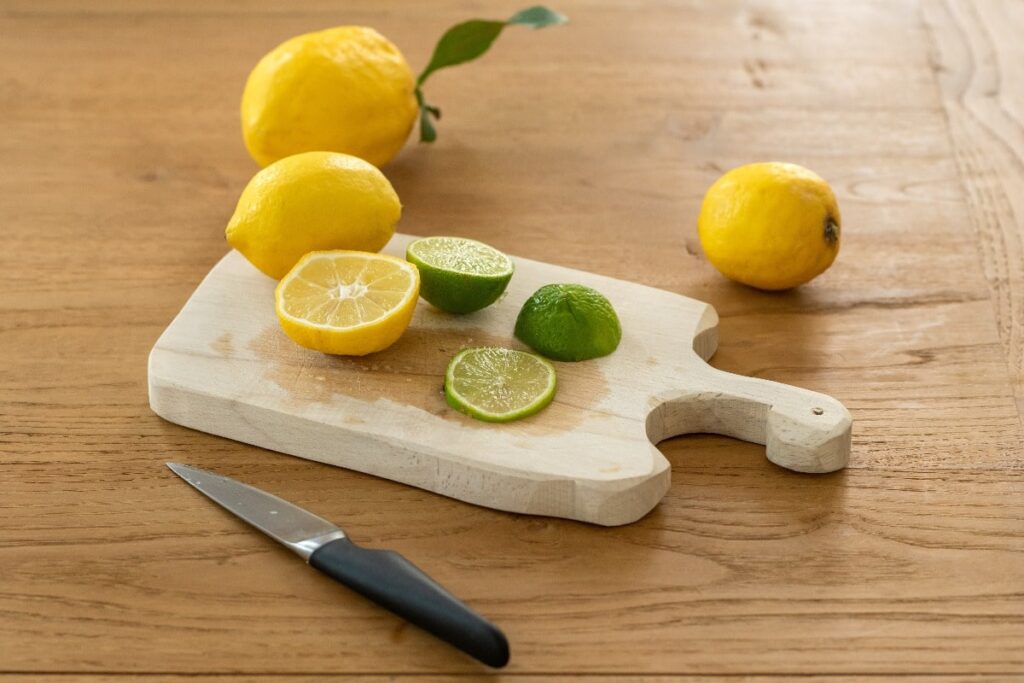 Citrus on the board